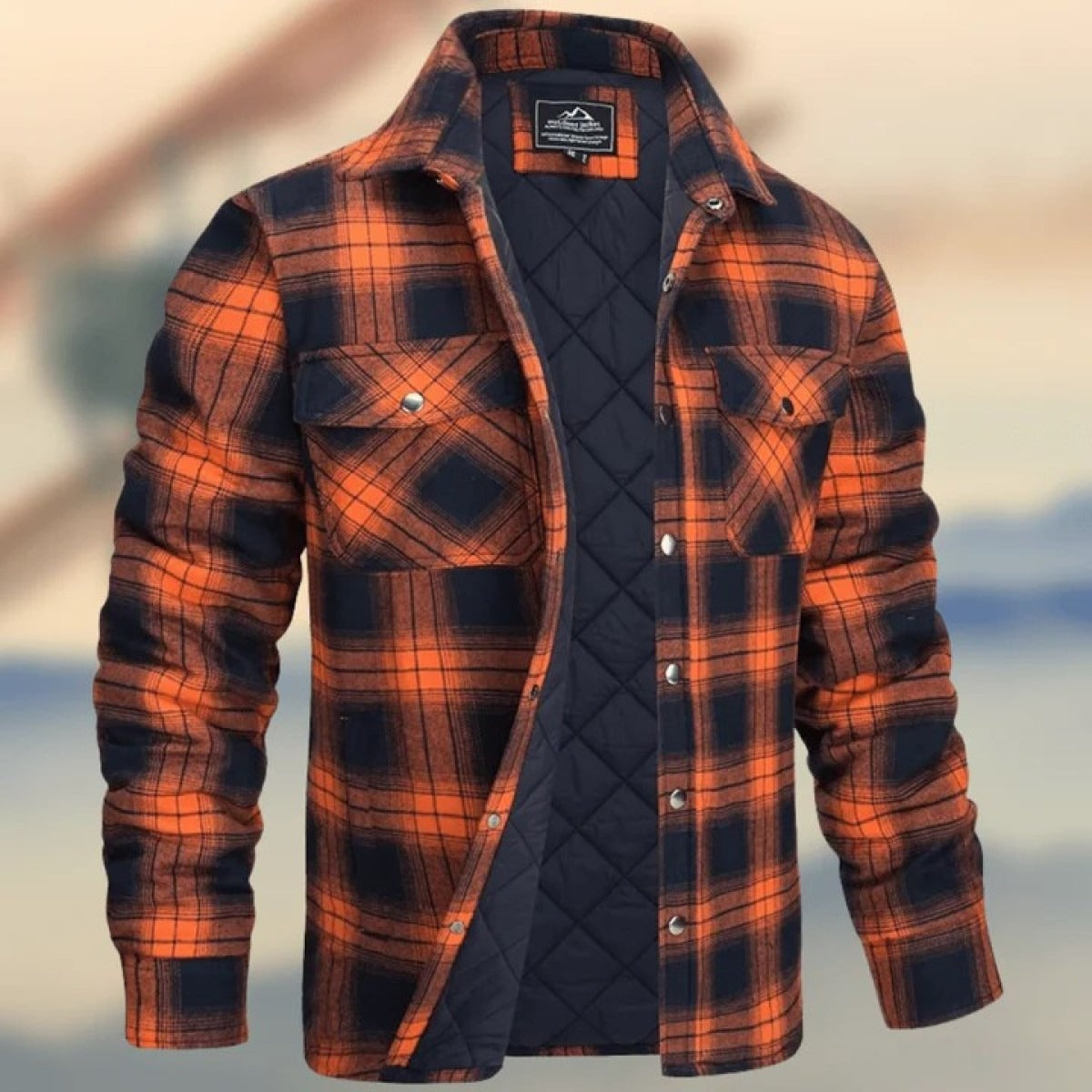 Grayson – Klasická Košile z Flanelu v Městském Stylu