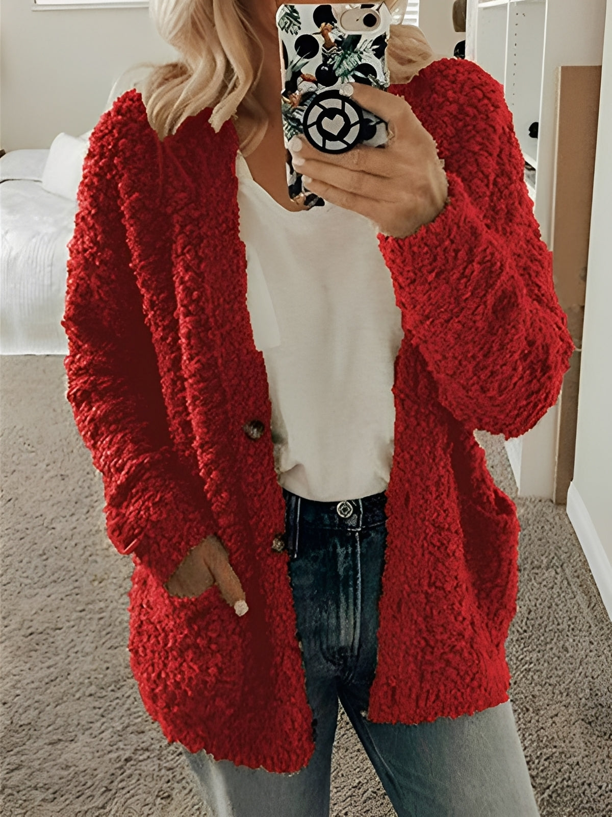 Elaine - Pohodlný volnočasový cardigan pro ženy