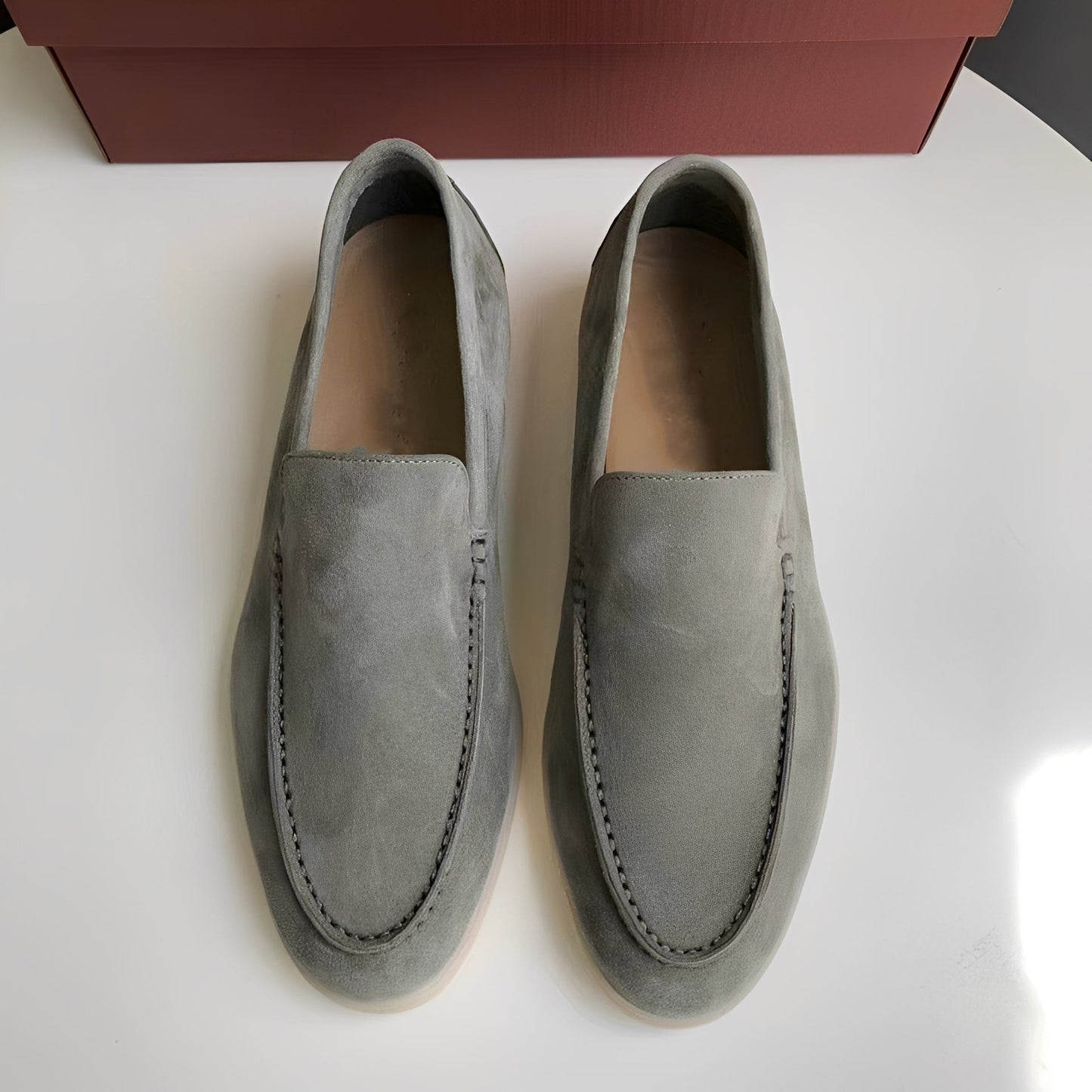 Joshua - Elegantní ploché slippery pro muže