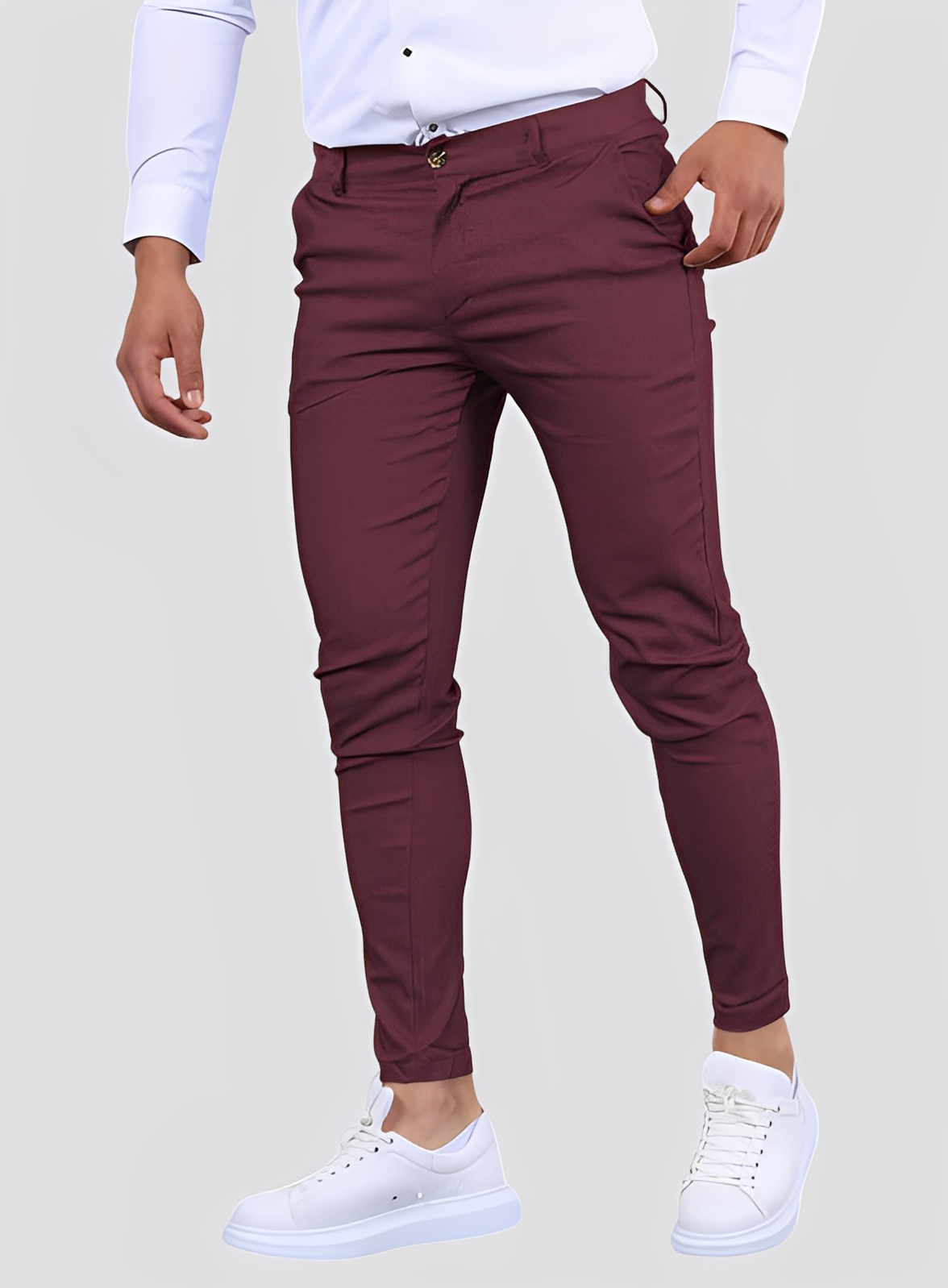 Reynard - Formální, pružné skinny kalhoty pro muže