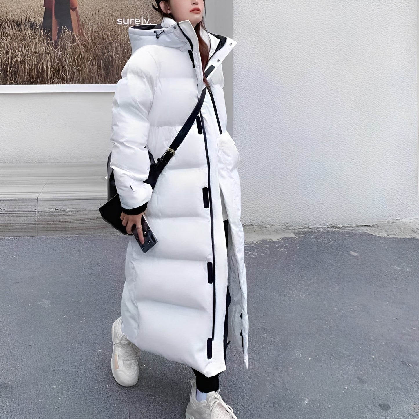 Yasmin - Stylová, vycpaná péřová bunda pro ženy