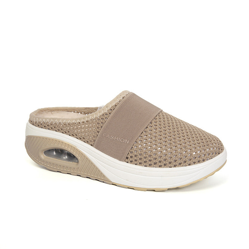 Wendi - Ortopedické Slip-On Klínové Sandály pro Dámy
