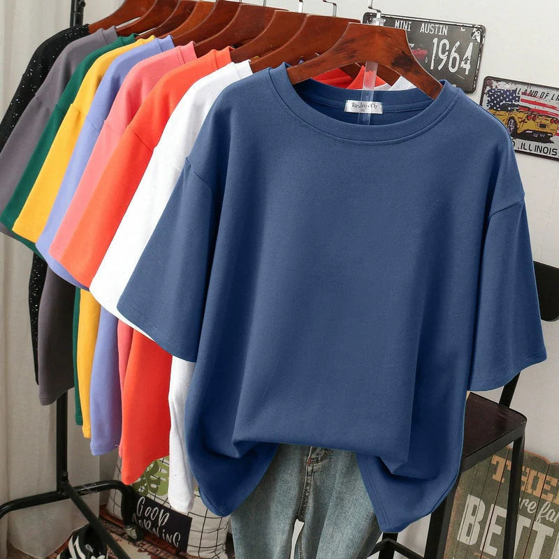 Arabella - Volné oversize tričko z bavlny pro ženy