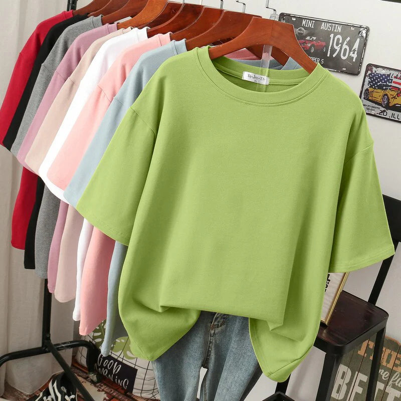 Arabella - Volné oversize tričko z bavlny pro ženy