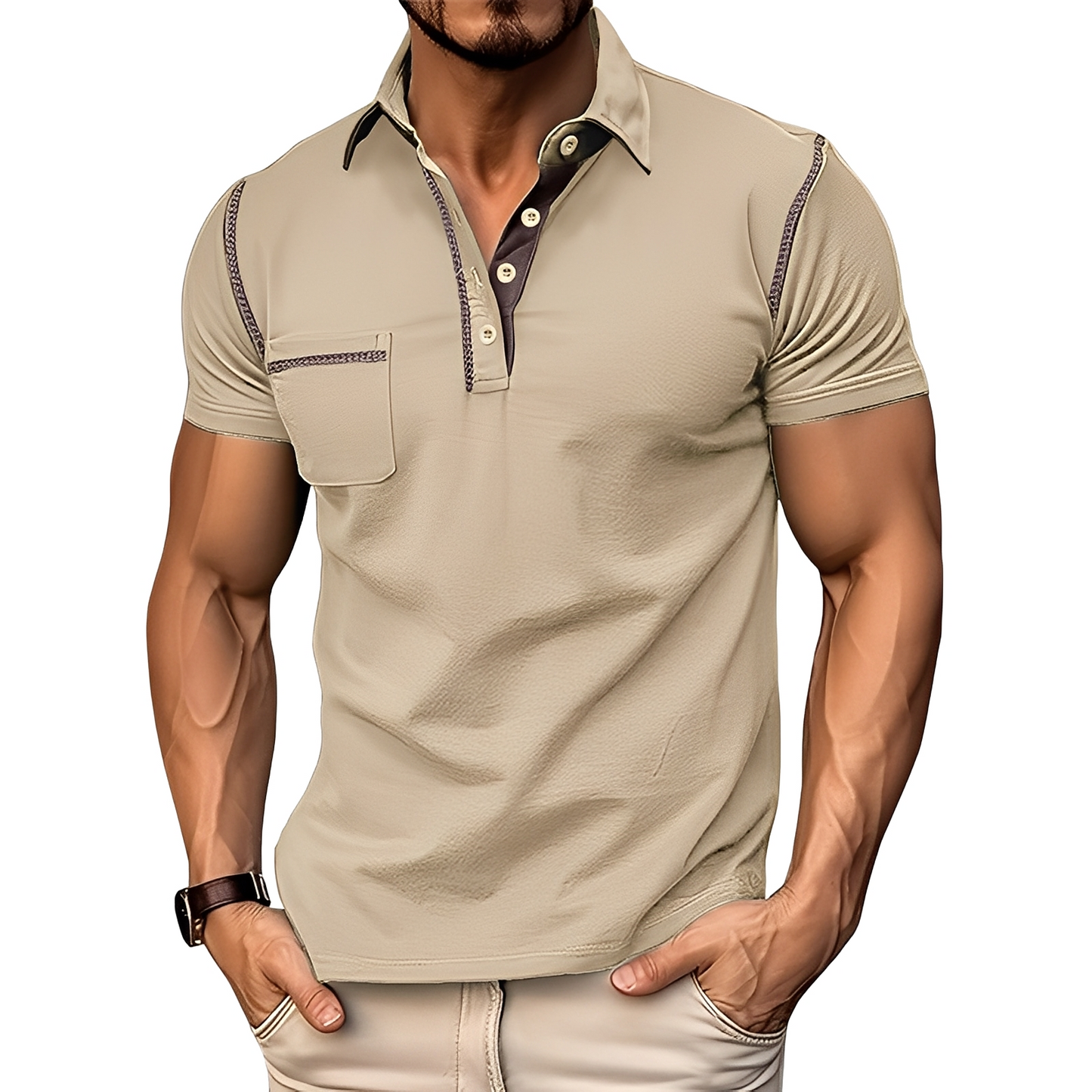 Brandon - Stylové, pohodlné polotriko pro muže