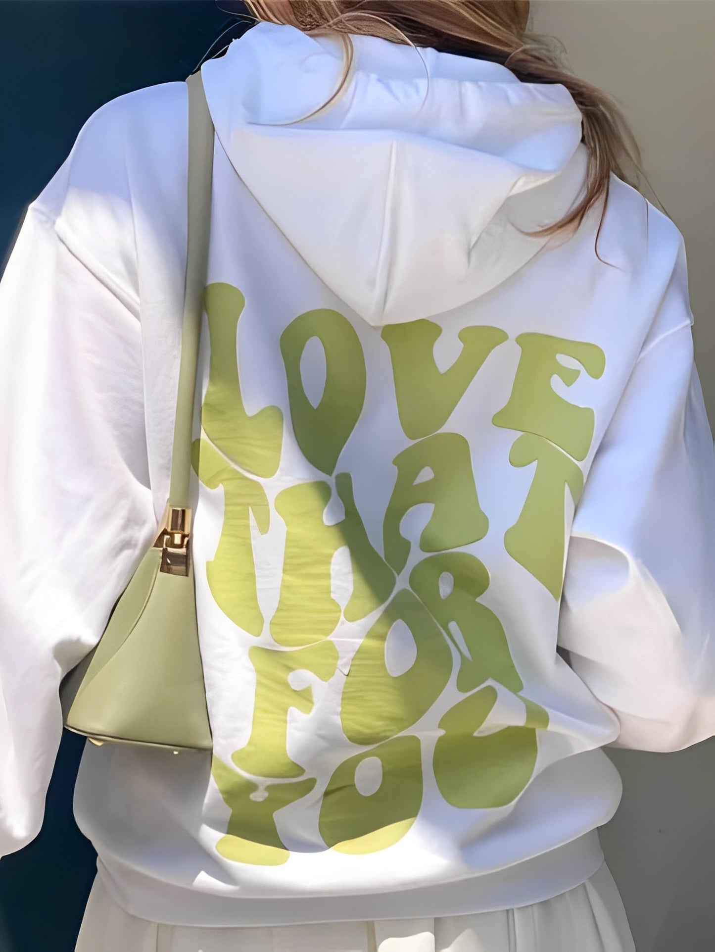 Rebeccah - Tisknutý, volně střižený dámský hoodie