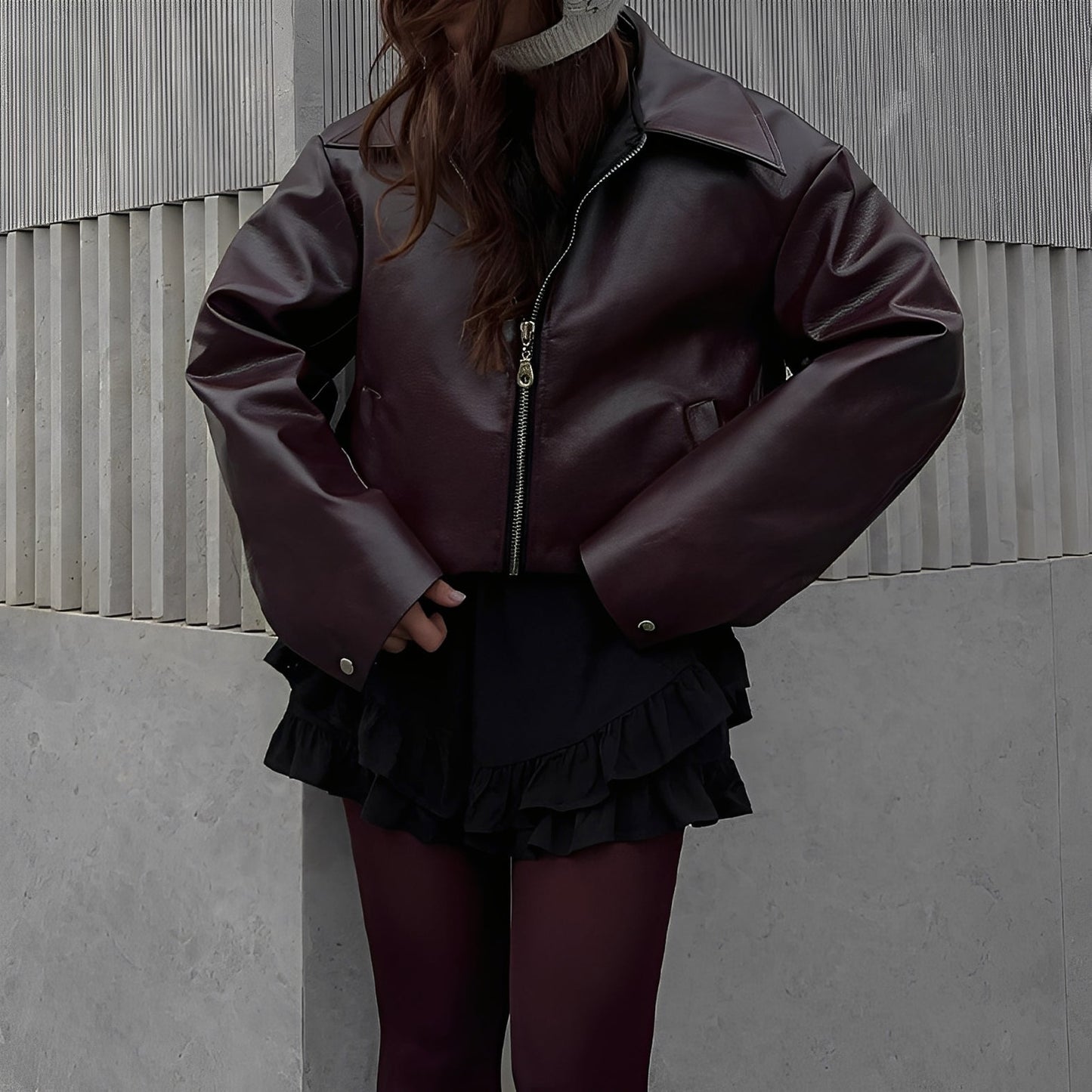 Cadence - Stylový, volný Streetcoat pro ženy