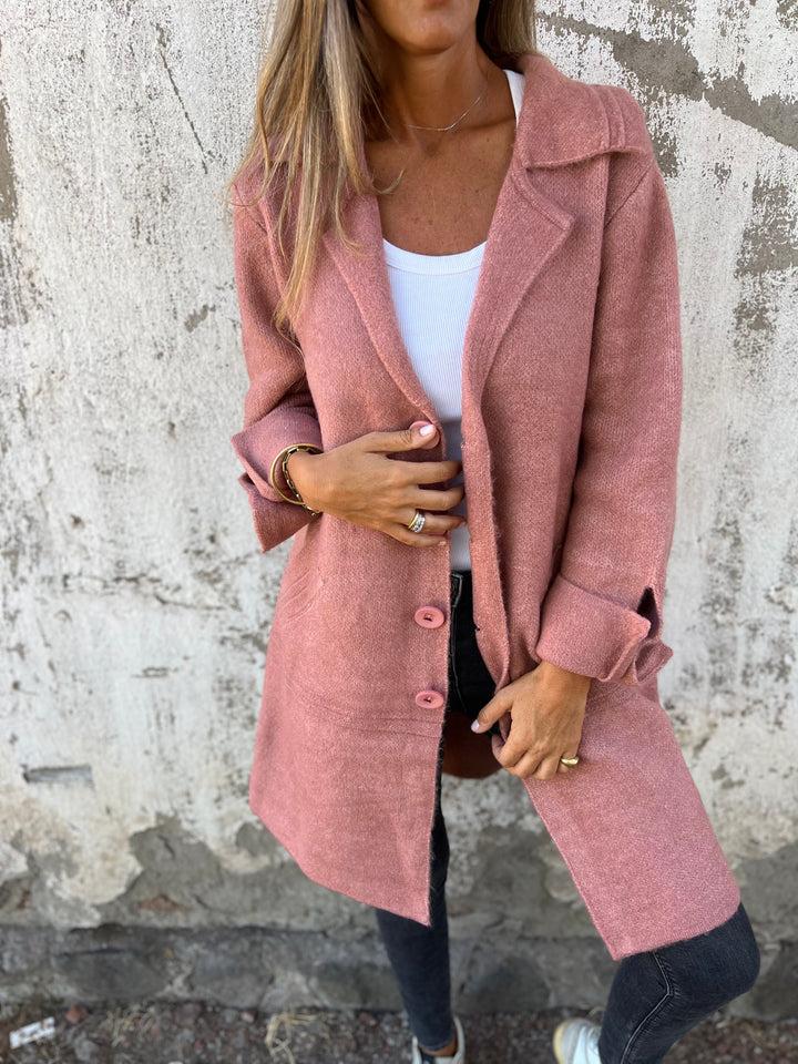 Diletta – Dlouhý pletený kabát