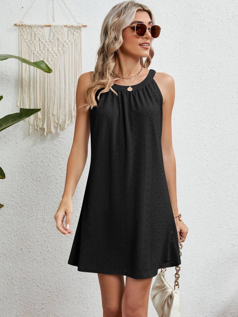 Eden - Elegantní Šaty Bez Rukávů Cover-Up
