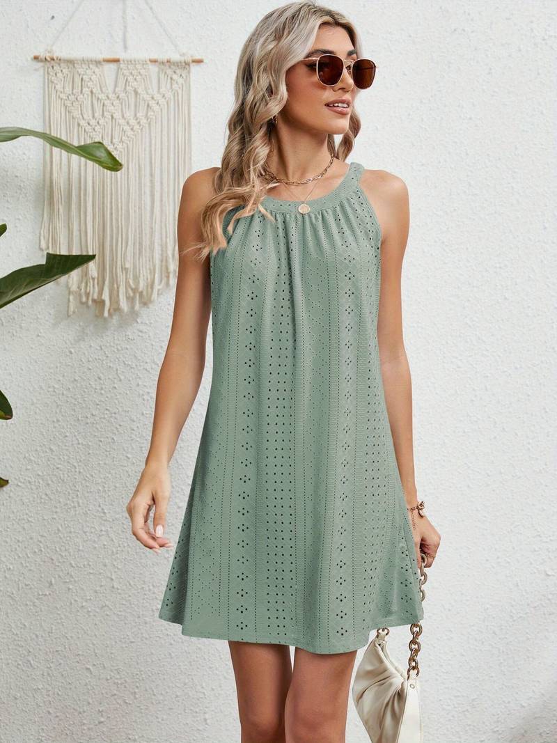 Eden - Elegantní Šaty Bez Rukávů Cover-Up