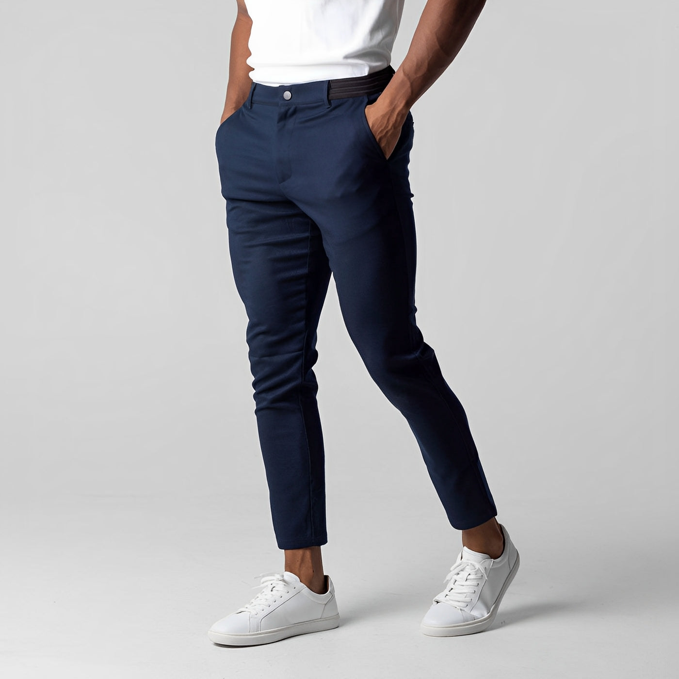 Justine - Ležérní Slim-Fit Chino kalhoty pro muže