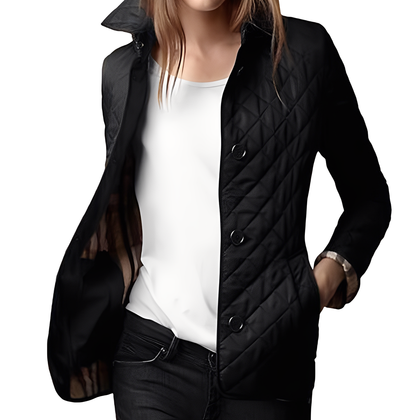 Astoria - Stylová Slim-Fit Bunda s Knoflíky pro Muže