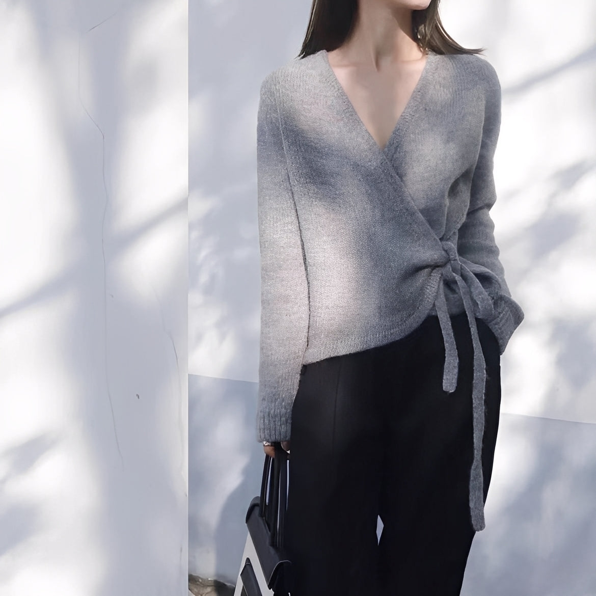 Eleanore - Stylový asymetrický svetr pro ženy