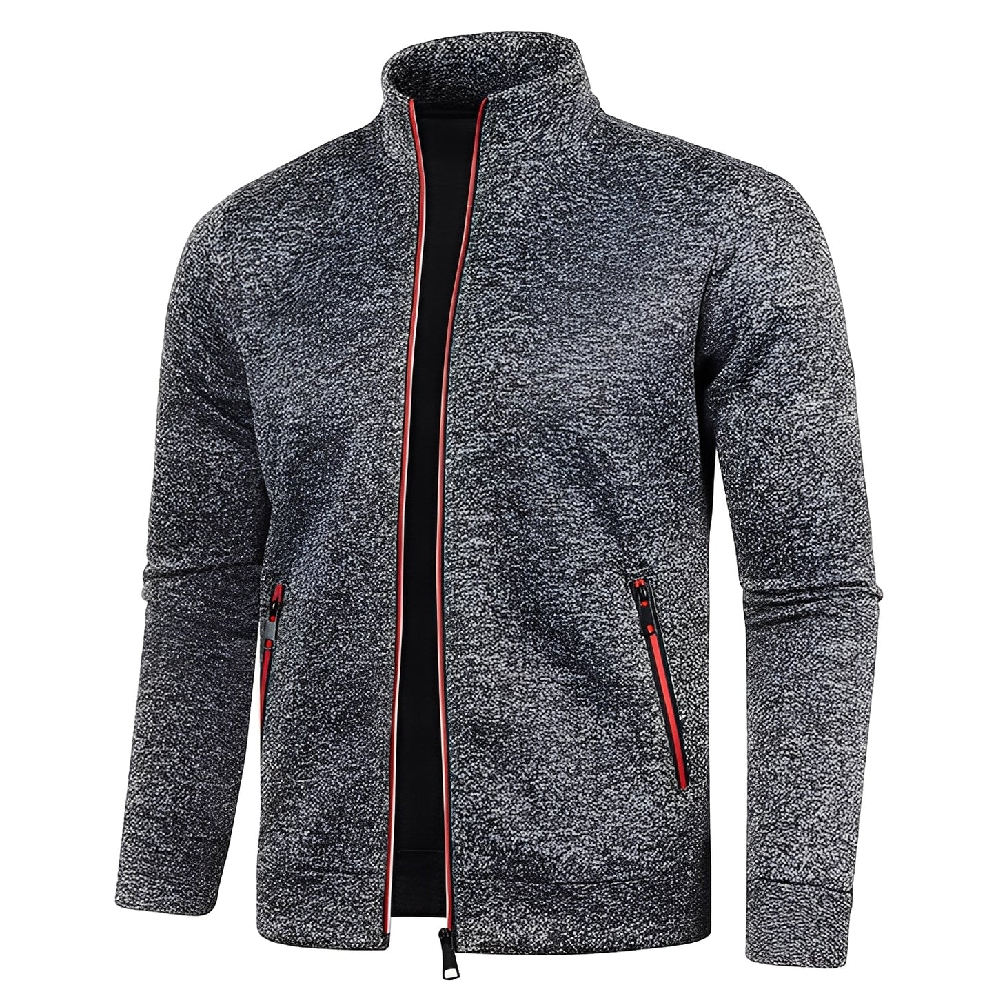 Clive - Stylová bunda s kapsami na zip pro muže