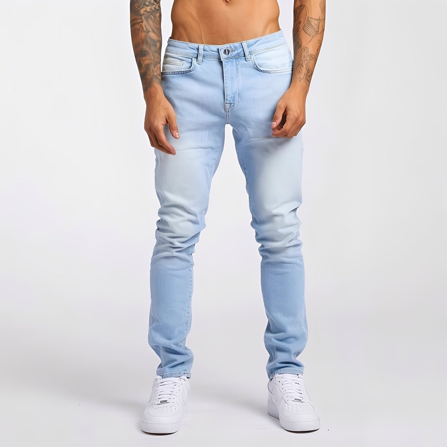 Radovan - Ležérní slim-fit stretch džíny pro muže