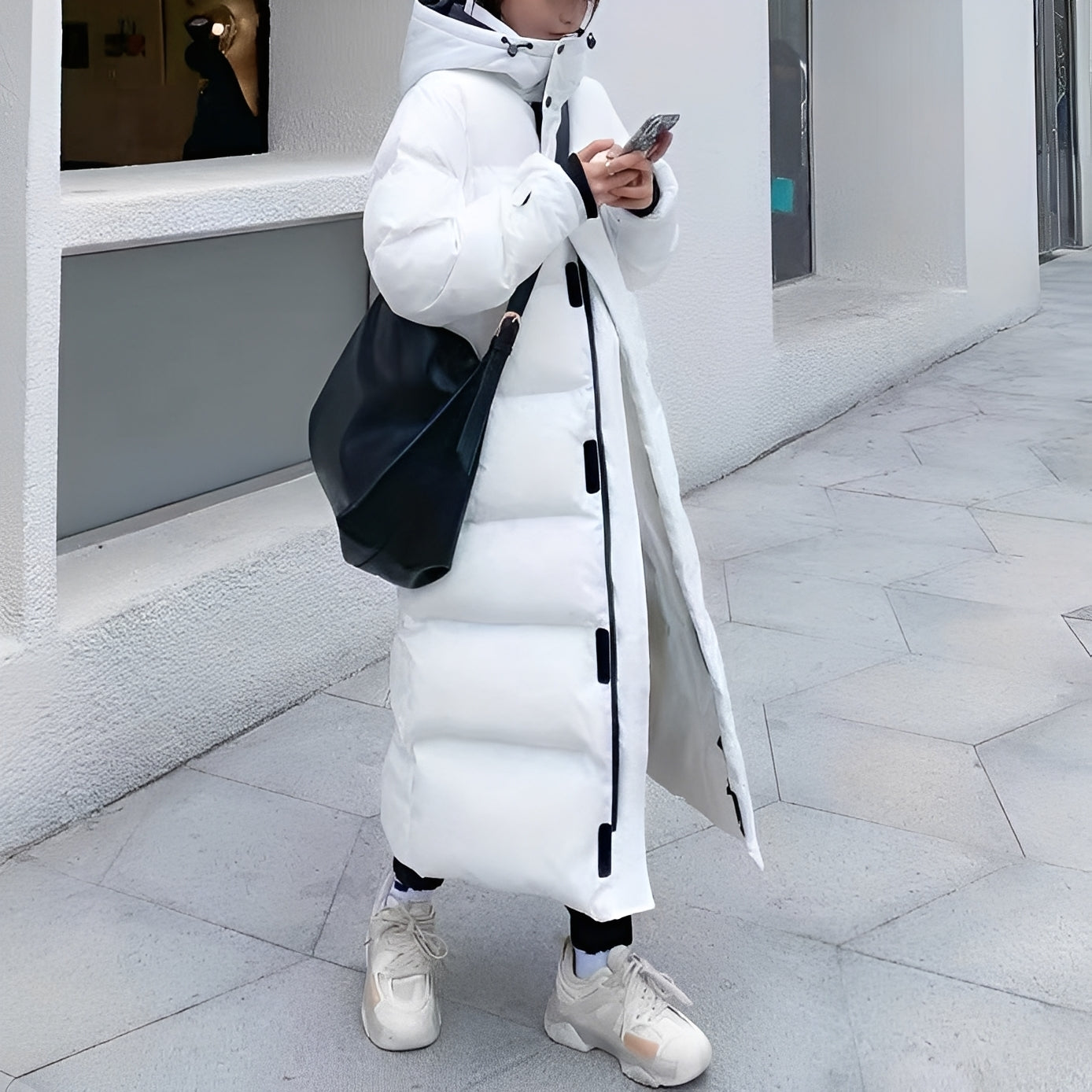 Yasmin - Stylová, vycpaná péřová bunda pro ženy