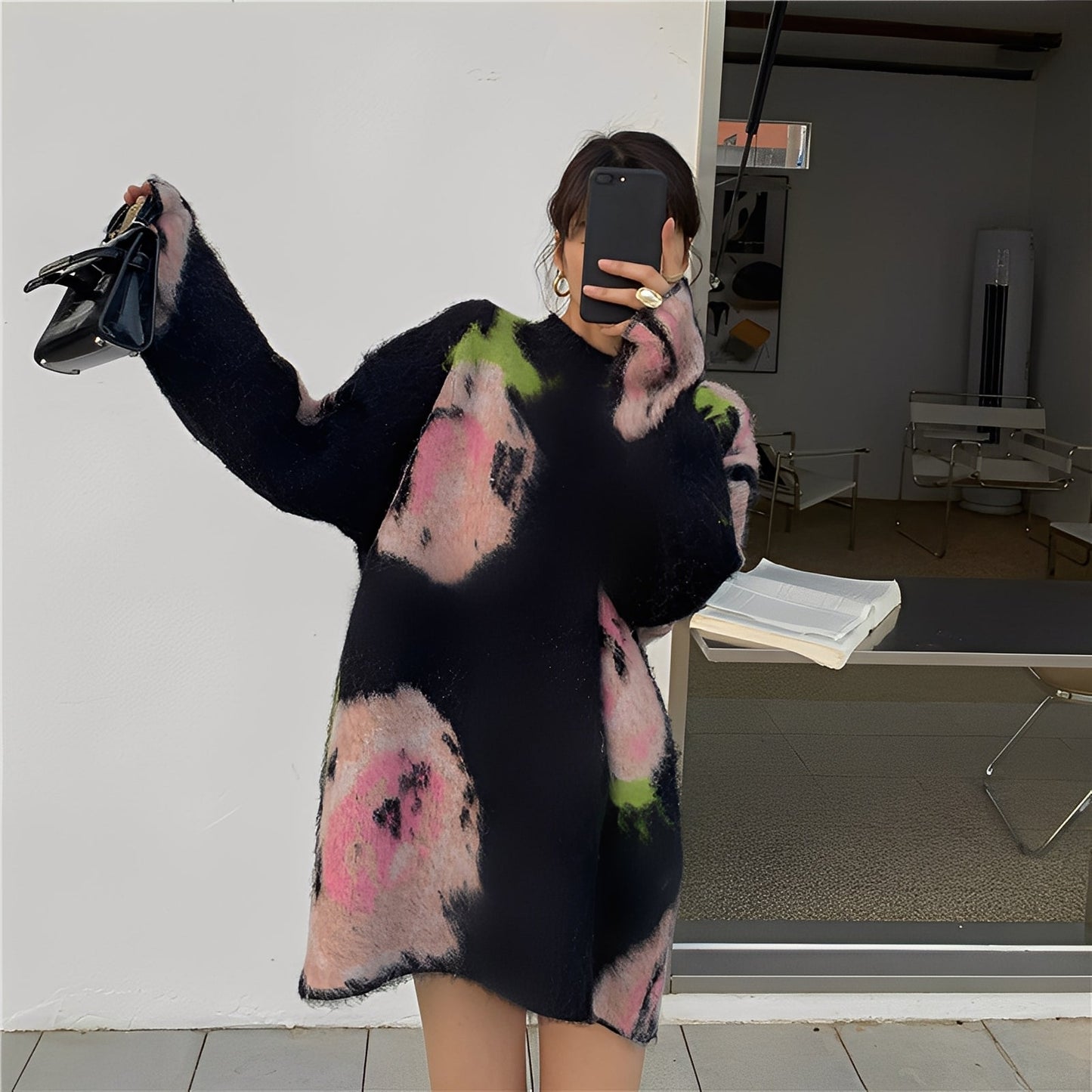 Shelby - Stylové, elegantní pletené šaty v midi délce pro dámy
