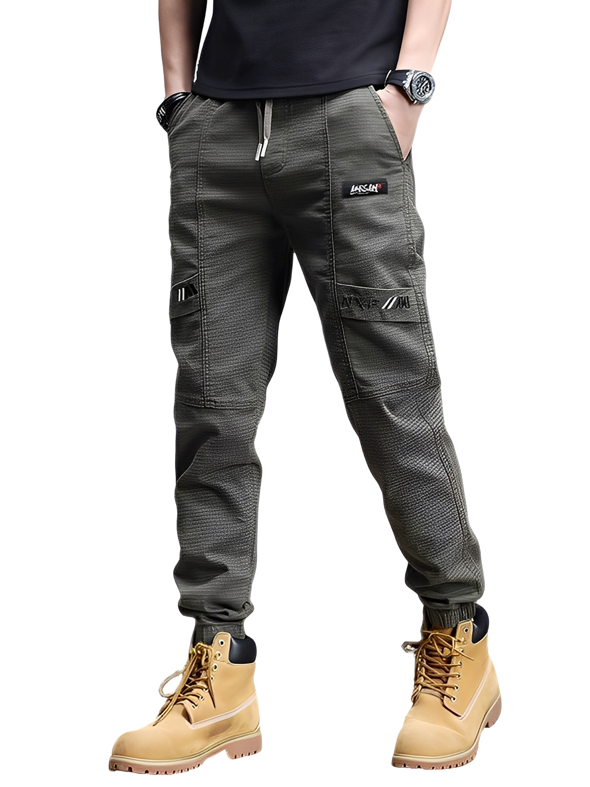 Alvin - Stylové Stretch-Joggingové kalhoty s tkanicí pro muže