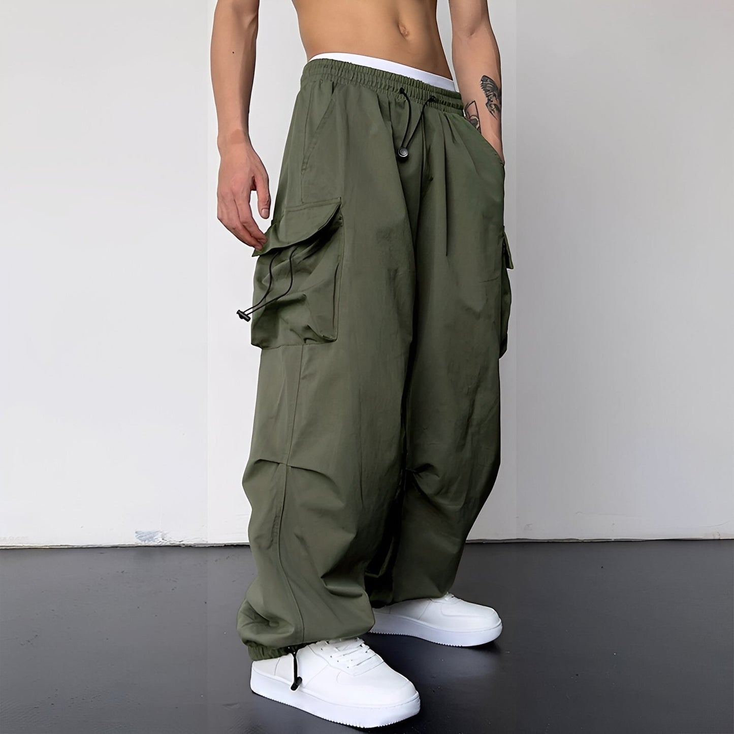 Kaleb - Stylová Baggy-Cargohose pro Muže