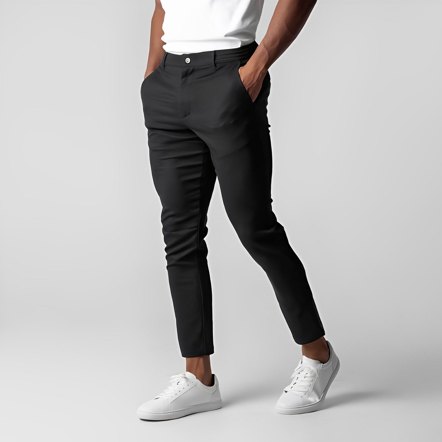 Justine - Ležérní Slim-Fit Chino kalhoty pro muže