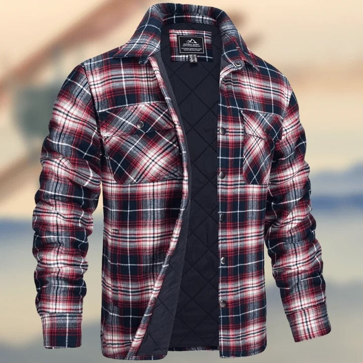 Grayson – Klasická Košile z Flanelu v Městském Stylu