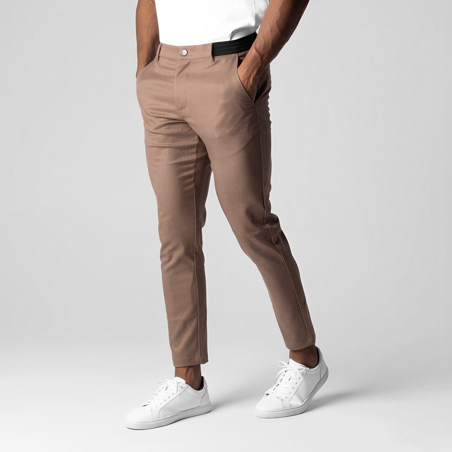 Justine - Ležérní Slim-Fit Chino kalhoty pro muže