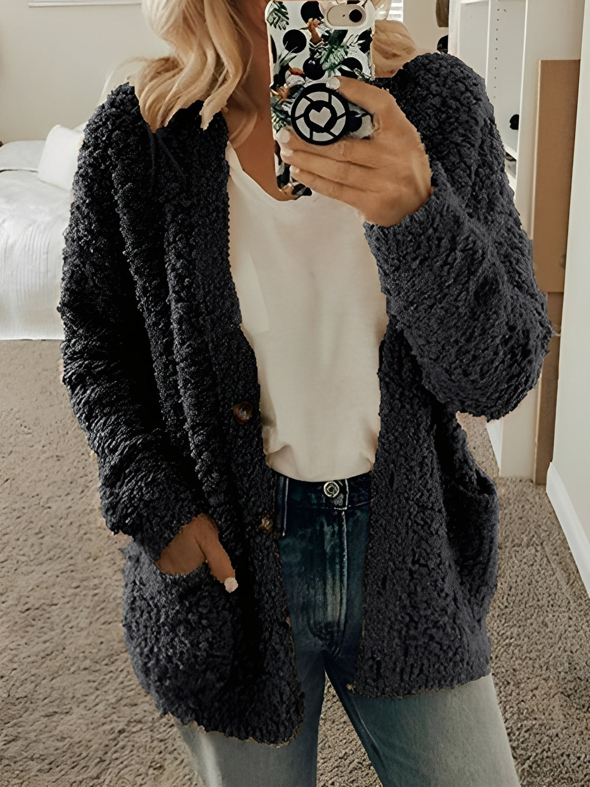Elaine - Pohodlný volnočasový cardigan pro ženy