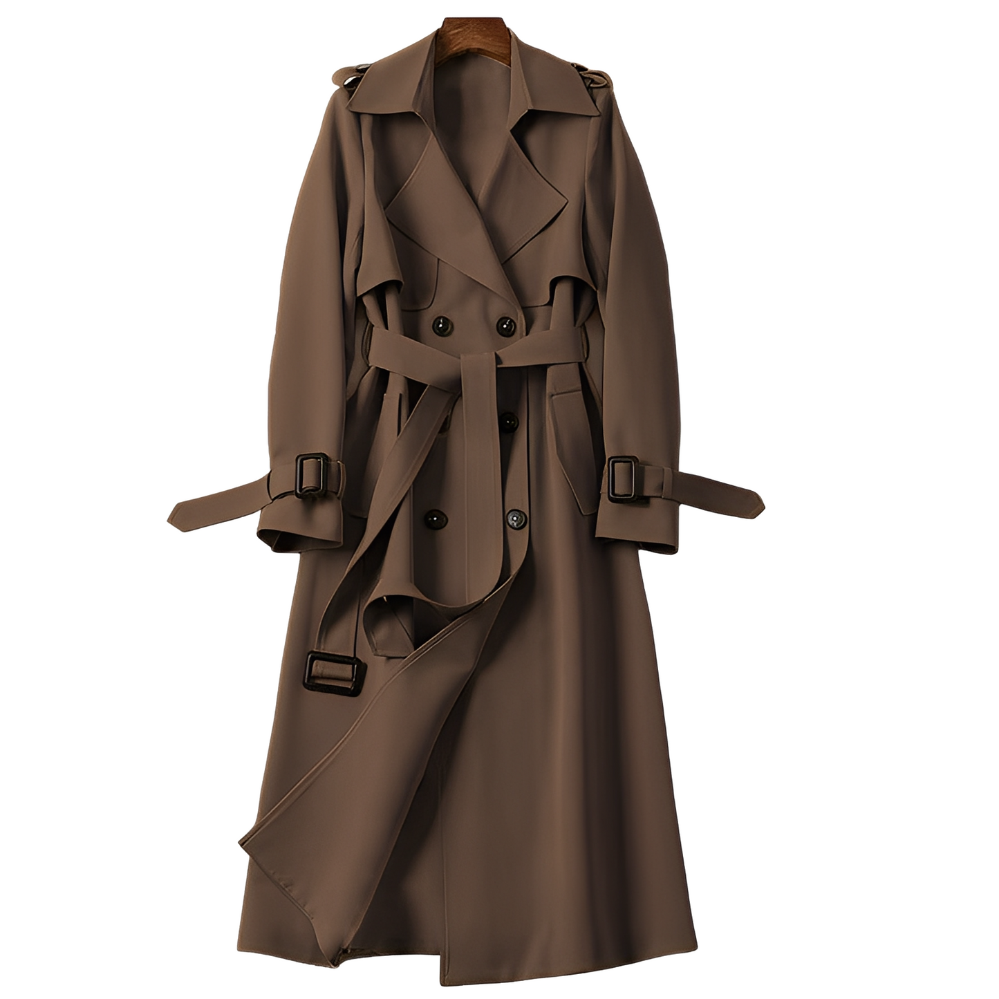 Patricia - Stylový Trenchcoat s Knoflíky pro Ženy