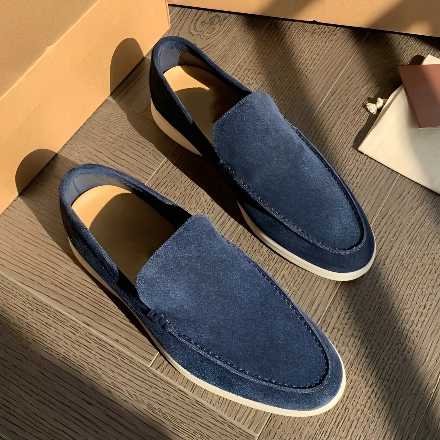 Joshua - Elegantní ploché slippery pro muže