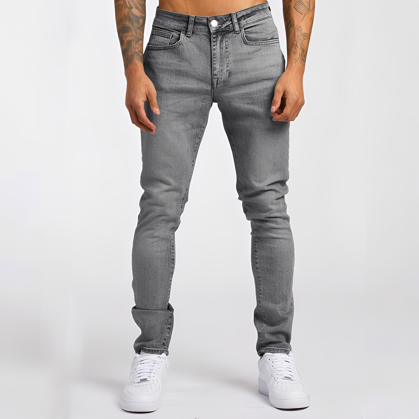 Radovan - Ležérní slim-fit stretch džíny pro muže