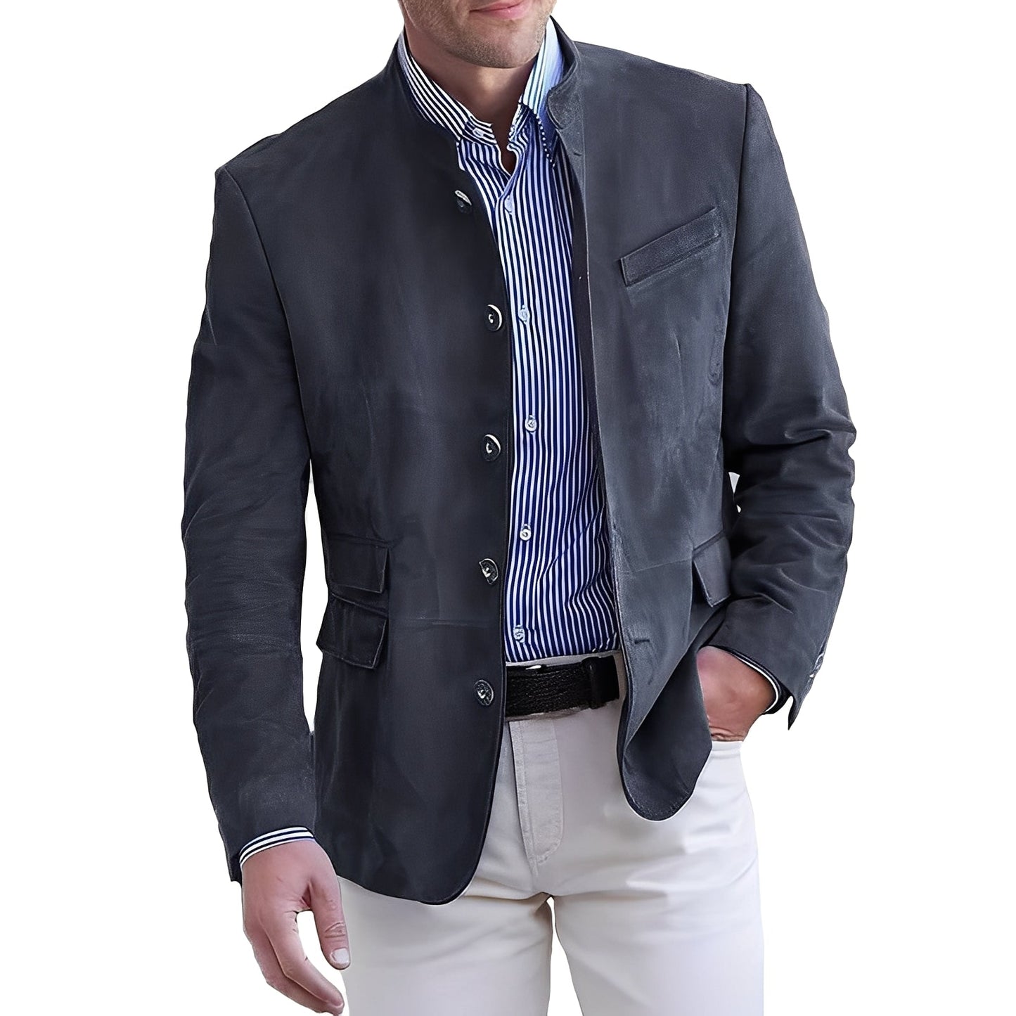 Hervey - Stylová Freizeitblazerjacke pro muže