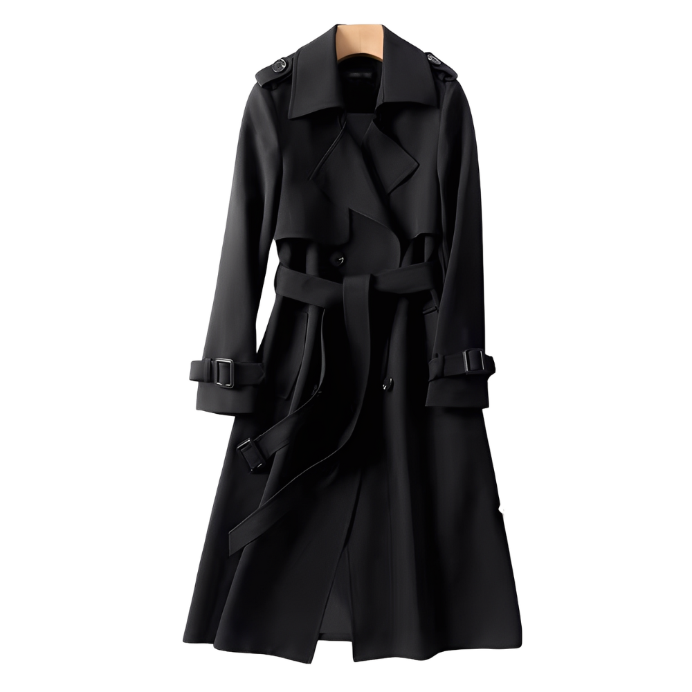 Patricia - Stylový Trenchcoat s Knoflíky pro Ženy