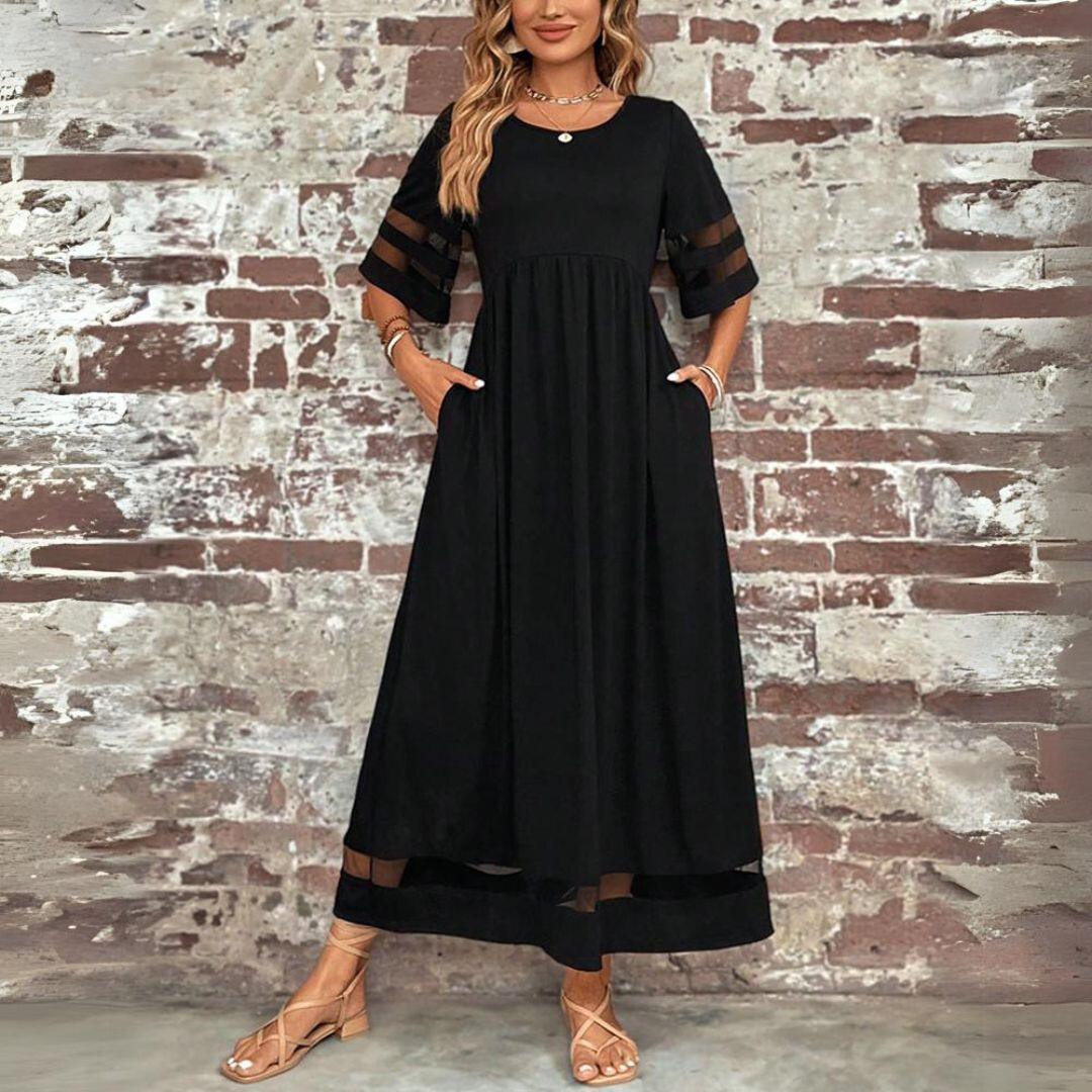 Amandine – Elegantní šaty s tvarujícím střihem