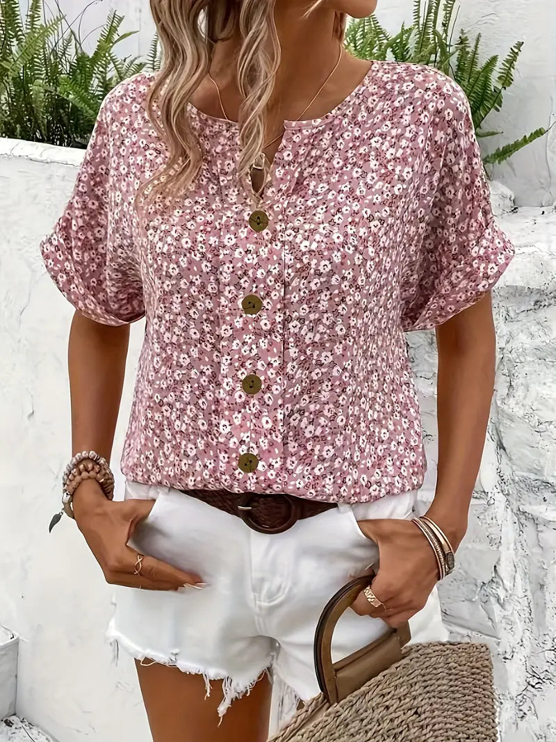 Lina – Krátký letní top s ženským nádechem