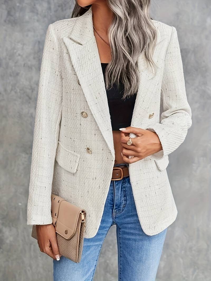 Abby – Klasický Sako s Elegantním Reverem