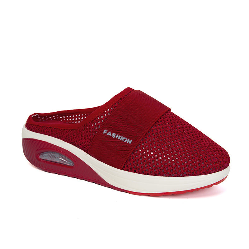 Wendi - Ortopedické Slip-On Klínové Sandály pro Dámy