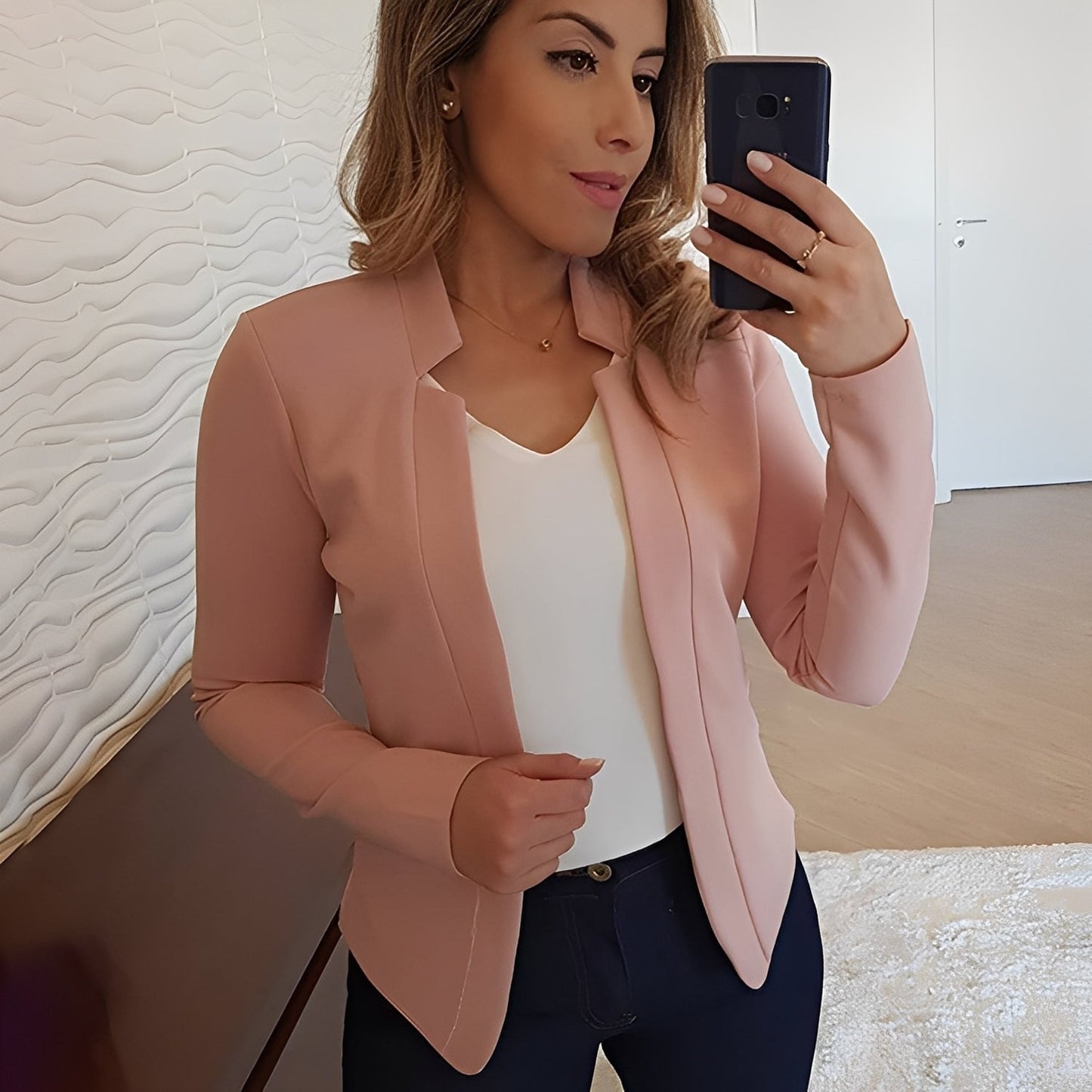 Marsha - Elegantní sako s reversem pro dámy