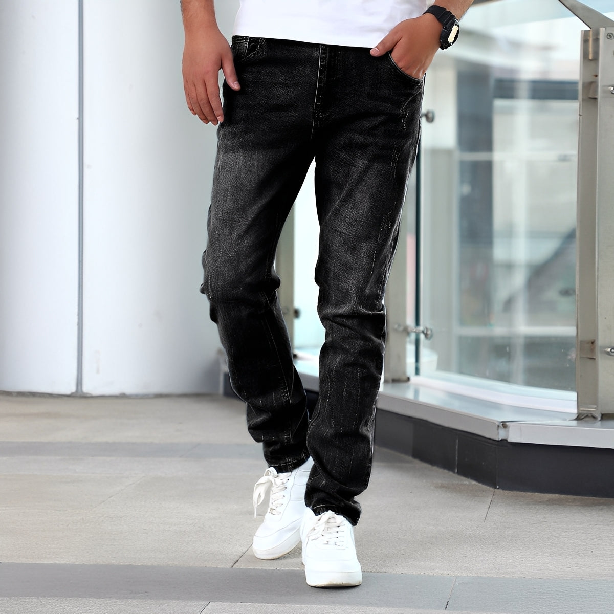 Winfred - Stylové Stretch-Skinny-Jeans pro Muže