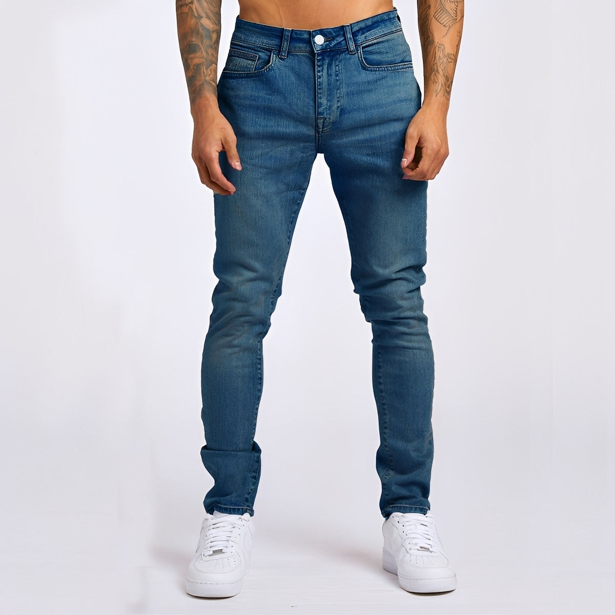 Radovan - Ležérní slim-fit stretch džíny pro muže
