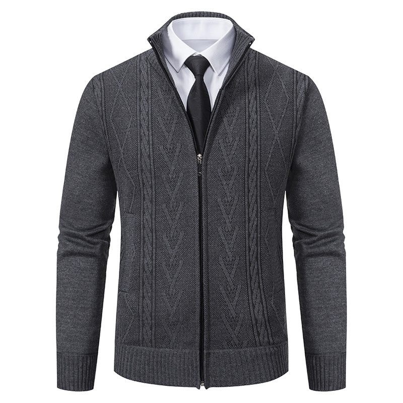 Stafford - Elegantní svetr na zip pro muže