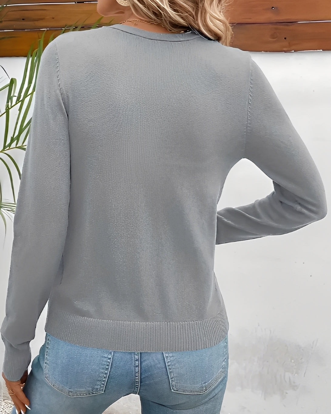 Meryl - Elegantní cardigan s knoflíky pro dámy