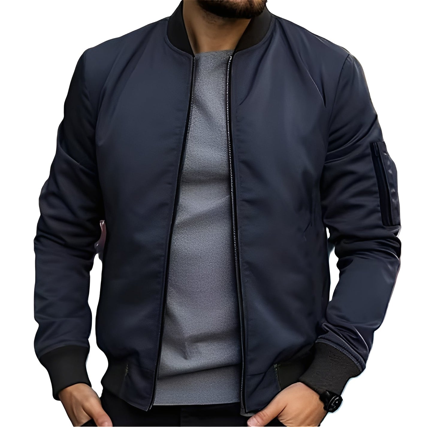 Garret - Stylová, úzce střižená bomber bunda pro muže