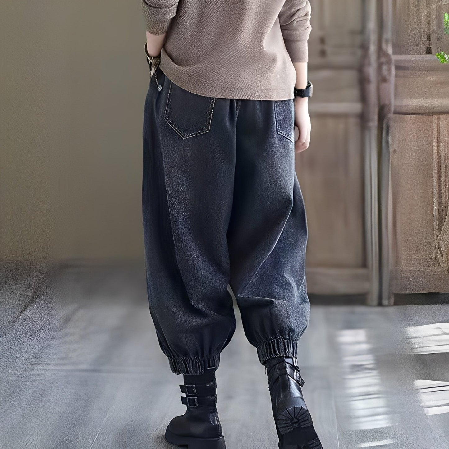 Shyanne - Klasické džíny s elastickým pasem pro dámy