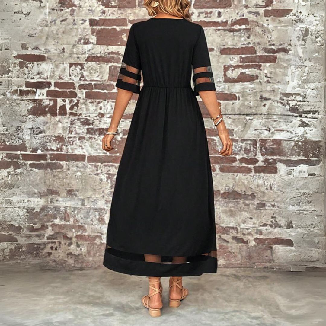 Amandine – Elegantní šaty s tvarujícím střihem