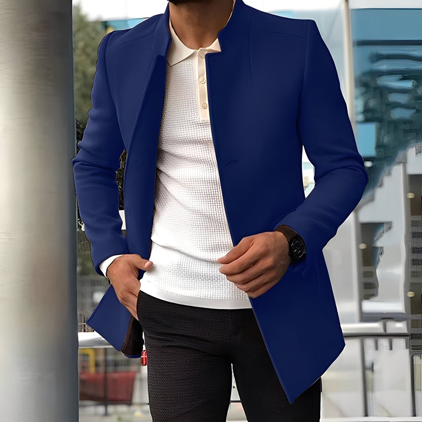 Joshua - Elegantní slim-fit bunda pro muže