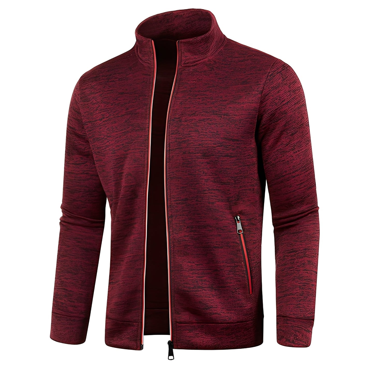 Clive - Stylová bunda s kapsami na zip pro muže