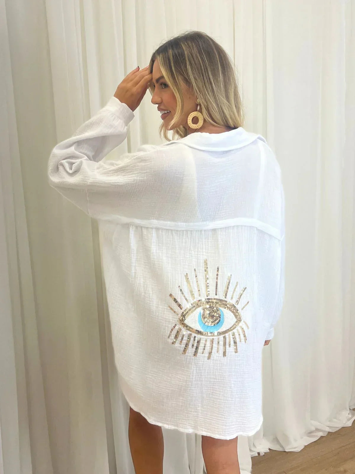 Giada – Vyšívané Kimono Oversize