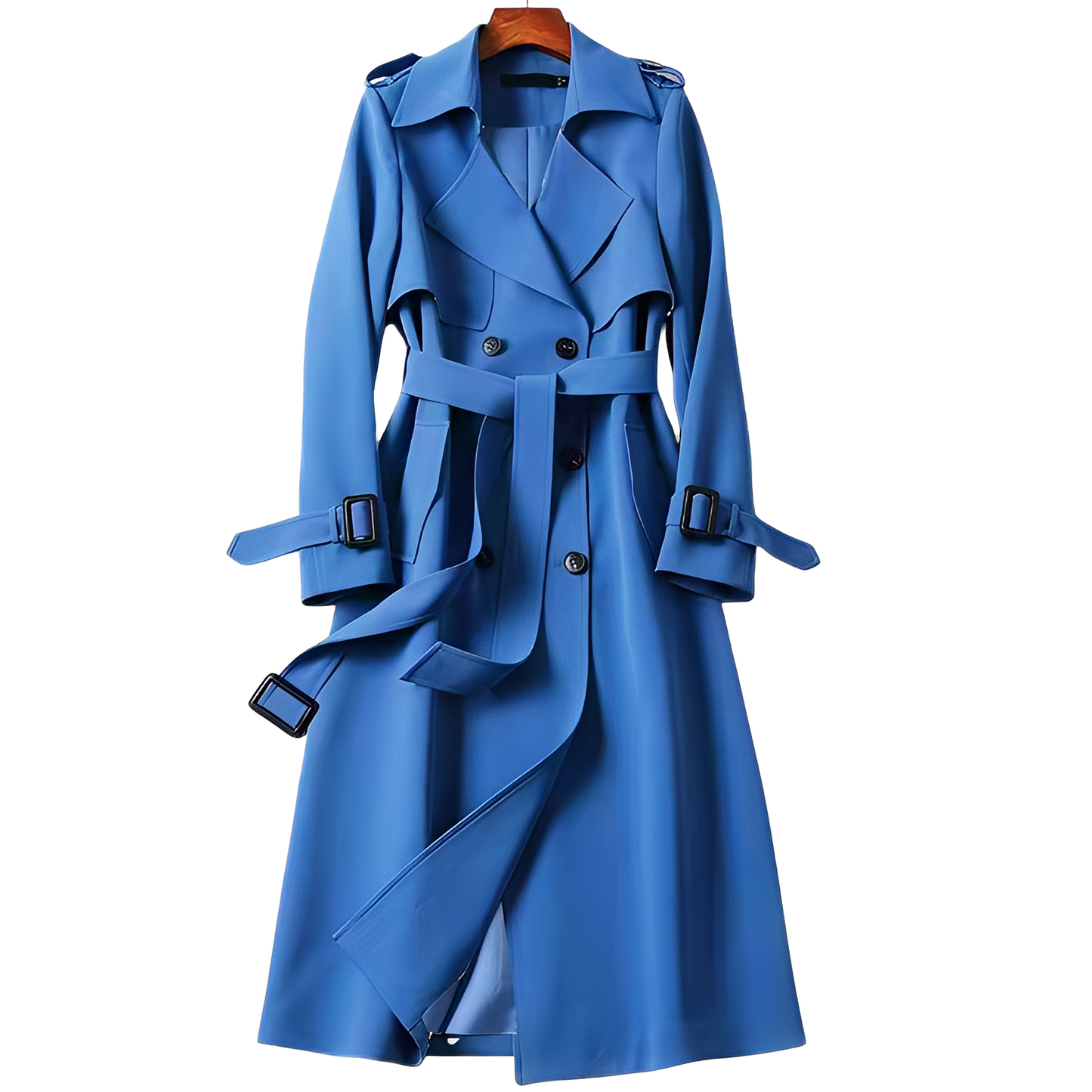 Patricia - Stylový Trenchcoat s Knoflíky pro Ženy