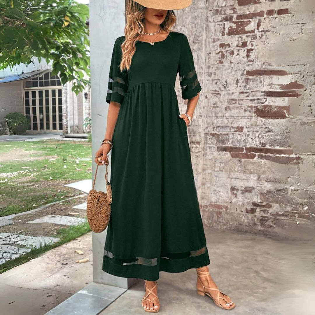 Amandine – Elegantní šaty s tvarujícím střihem