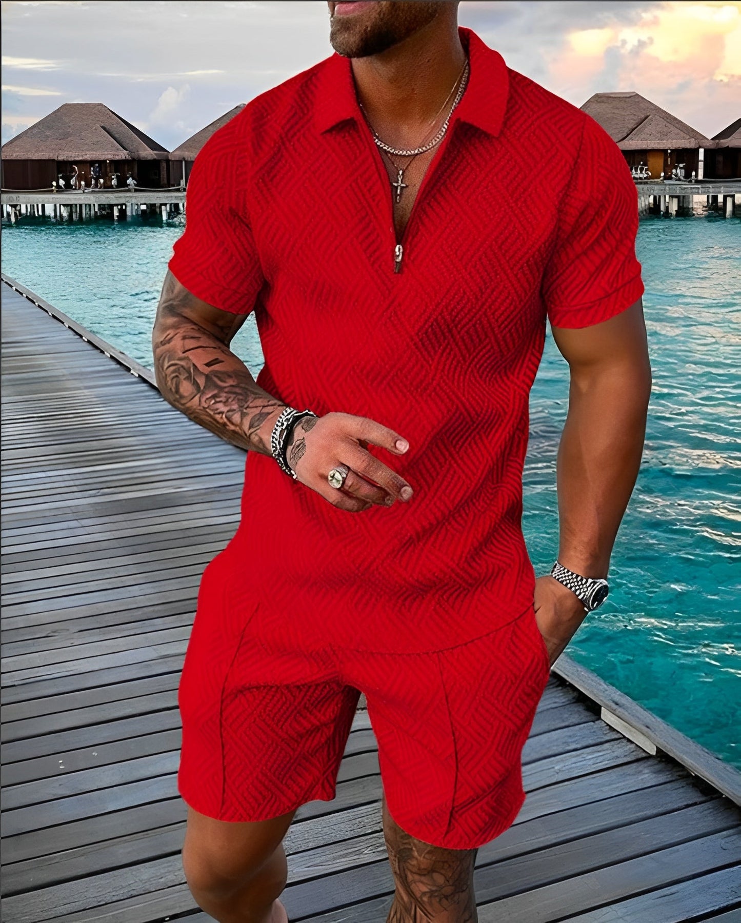 Benson - Lehký a pohodlný letní set pro muže